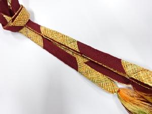 正絹　手組帯締め